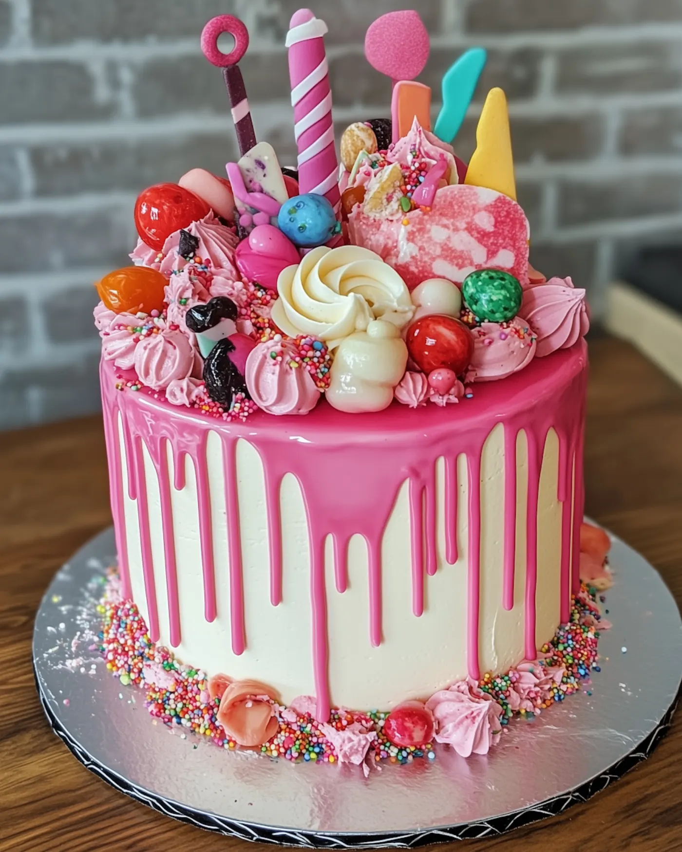 Bolo de encomenda decorado